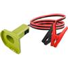 JOJOCY Adattatore di avviamento per auto compatibile con batteria 18V 12AWG 1.8m Avviatore di avviamento portatile cavo di avviamento per auto, alimentazione per avviare veicoli leggeri (Green)