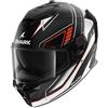 SHARK, Casco Moto Integrale SPARTAN GT PRO TORYAN Black/White/Orange KOS, XXL