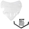HTUHBCX CUPOLINO Parabrezza Sportivo Per Motocicletta Visiera Per Tricity 300 Tricity300 Spoiler(Transparent)