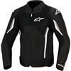Alpinestars AST V3 Air Giacca tessile da motocicletta perforata, nero/grigio/bianco, 3XL