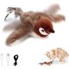 KutaKuta Interattivi Uccellino per Gatti Che Vola - Ricaricabile e Lavabile Uccello Volante per Gatti, Flappy Bird Cat Toy con Catnip, Gioco Gatto Uccellino Che Vola per Gatti Annoiati