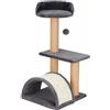 SPRINGOS Albero per Gatti Tiragraffi in Sisal con Piattaforme, Ponte e Palla Giocattolo 67 cm