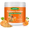 XIANDAIMENG Polvere di zucca per cani e gatti, 200 g, purea di zucca in polvere, fibra a doppia azione + enzimi, supporto per la salute intestinale e le feci sane