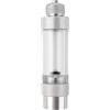 Eterspr Contatore di Bolle di CO2, Bubble Counter, Contabollicine CO2 Valvola, Accessori per Pompa d'Aria,(Singola Testa)