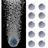 XHCTNB 10 Pietre ad Aria 2cm, Acquario Air Stone, Diffusore di Ossigeno per Acquario per Nano Pompe, Acquari, Piccoli Secchi, Grigio, Pietra