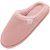 ONCAI Pantofole da Donna con Memory Foam Calde Pelliccia Sintetica Cotone Invernali Ciabatte 2026 Comode Antiscivolo Suola di Gomma Home Scarpe Nero Taglia 41
