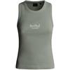 Pepe Jeans W Classic Logo Tank T-Shirt, Verde (Bleach Green), M Donna
