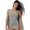 Lovable Top Spallina Stretta in Morbida e Naturale Viscosa | Canotte Intimo & Abbigliamento Casa | Canottiere Femminili Maglieria | Basic Soul Donna, Rosa Polvere, S
