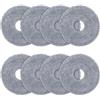Spofan 8 Panni Mop Compatibili con Roborock Saros 10R, Saros Z70, Saros 20, Qrevo Curv 2 Pro/2 ProX, Qrevo Edge 2, Qrevo CurvX Robot Aspirapolvere, Accessori per Mocio in microfibra