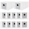Spofan 12 Sacchetti per Ecovacs DEEBOT X9 Pro/X8 Omni, T50/T50 Max/T50 Pro Omni Gen2/Gen3, T80/T80S OMNI, T30C Pro OMNI Aspirapolvere, Accessori Sacchetti Antibatterici, Ricambio DDB030041
