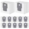 Spofan 12 Sacchetto di Polvere per Roborock S8+/S8 PRO Ultra/S7 MaxV Ultra/Q7 Max+/Q8 Max+/Q5 PRO+/Q5 Max+/Q10 X5+/S5+, Q7 M5+/L5+ Robot Aspirapolvere, Sacchetti di Ricambio da 3,6 L