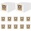 Spofan 12 Sacchetti per Xiaomi X10+/X20+/X20 Pro/Max/5/5 Pro, per Dreame L20/L10s/L10/L10s Pro/L50 Pro Ultra, L20 Ultra/X40/X50 Ultra Complete Aspirapolvere, 3 L Grandi Capacità di Ricambio
