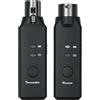 No -7 2.4G Microfono XLR Trasmettitore Ricevitore Convertitore per Microfo3969