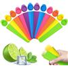 Shyllin Stampi per gelato in silicone, 12 pezzi di stampi per ghiaccioli - stampi per gelato riutilizzabili realizzati al 100% in silicone alimentare - Senza BPA