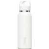 GERM × Coca-Cola Borraccia termica acciaio inox 600 ml,Anti-perdita e facile da trasportare |BPA Free| Apertura con una mano| Perfetta per sport, Bianco
