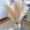 Obelunrp Pampas Grass Decor, Pampas finta Erba grande Reed Pampas Decorazione di erba artificiale Pampas Pampas per decorazione per camera 6pcs 45cm Bianco e Pampas artificiale Pianta di erba