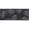 Astra Zerbino antiscivolo per interni - Monstera verde 50x130 cm - Tappetino antisporco lavabile e facile da pulire - Felicido Tappetino per l'ingresso, il corridoio, la porta d'ingresso