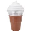 Topiky Macchina per Gelato Fatta in Casa per Sorbetto, Yogurt Gelato, Gelatiera Elettrica USB, Macchina per Dessert ABS PP per Principianti con Ricettario, Presa 5V per Fai da Te
