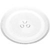Wessper Piatto universale per microonde, girevole, in vetro, con 3 fissaggi, da 245 mm