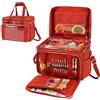 Generic Borsa tote per lavori a maglia, grande capacità, organizer con tracolla regolabile e divisore, perfetta per principianti, amanti del fai da te, adatta per casa, viaggi, conservazione di filati