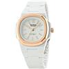 Pierre Bonnet 9292 Orologio Unisex Policarbonato con Lunetta in Acciaio - Design Ottagonale Luxury, Cassa ABS 40 mm, Miyota 2035, Water Resistant 5 ATM (Bianco/Oro)