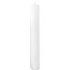 Cereria Di Giorgio - Candela per Altare - Diametro 4 cm Altezza 40 cm - Colore Bianco Cloud - Lunga Durata