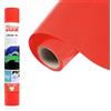 Siser® Stripflock PRO Fluo Red, 30cm x 0,5mt, Vinile Termotrasferibile Termoadesivo Floccato per la Personalizzazione dei Tessuti, Abbigliamento e Accessori, Hobby Creativi, Facile da Tagliare