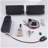 Yuemiya Set di pickup humbucker attivi compatibili con stile EMG 81 85, nero opaco, kit di cablaggio con potenziometri da 25K, per chitarre elettriche St HH e la maggior parte delle chitarre elettriche HH