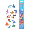 Wild Republic Nature Tube Bambino Oceano, Tubi Con Animali Di Plastica, Set Pupazzetti Di Animali, Regalo Di Compleanno, Ideale Per Giochi Interattivi