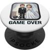 Bachelor Party Junggesellenabschied JGA Snirt - Collana per addio al celibato, da uomo, con cavigliera PopSockets PopGrip Adesivo