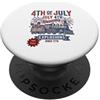 Funny 4th Of July Patriotic Costume T Sh Divertente maglietta con scritta 4th of July Independence Fireworks PopSockets PopGrip Adesivo