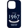 Geburtstags design Custodia per iPhone 14 Pro 1967 scritta compleanno anniversario regalo 50° umorismo ironia