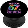 Maglietta Meme Divertente 67 Sei Sette 6 67 Sei Sette 6-7 Dolce Brainrot Italiano Meme Per Bambini PopSockets PopGrip Adesivo