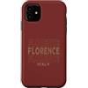 Italy born and Italian apparel Custodia per iPhone 11 Vintage Firenze Italia