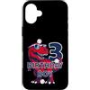 COOL BASEBALL DESIGNS AND OUTFITS Custodia per iPhone 16 Plus DINOSAURIO COMPLEANNO BIMBO 3 ANNI DINOSAURIO BASEBALL 3° COMPLEANNO