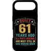 Built 61th Birthday Gifts for Men Women Custodia per iPhone Air Divertente regalo per il 61° compleanno per uomini e donne di 61 anni
