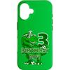 COOL SOCCER DESIGNS AND OUTFITS Custodia per iPhone 16 COMPLEANNO BOY 3 ANNI DINOSAURIO CALCIO 3° COMPLEANNO