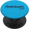 Empire State NY Co Parkchester Bronx NY New York Quartiere Retro Script PopSockets PopGrip Adesivo