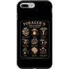 Vintage Forager's Field Guide Apparel Custodia per iPhone 7 Plus/8 Plus Funghi commestibili Vintage Botanical