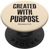 Bible Verse Scripture Ephesians Tees Creato con Scopo Efesini 2:10 Versetto della Bibbia Cristiana PopSockets PopGrip Adesivo