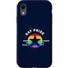 Rainbow design for LBGTQ Custodia per iPhone XR Gay Pride stella arcobaleno tolleranza amore rispetto CSD LBGTQ+