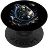 Cosmic Encounter Outfitters Men Women Ki Carino Alieno Pilota In UAP UFO Divertente Spazio Explorer Sci Fi PopSockets PopGrip Adesivo