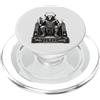 Demonique Tees and Ars Goetia Demon Gift Moloch della fiamma eterna PopSockets PopGrip per MagSafe