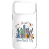 Iconic New York City Skyline by a Child Custodia per iPhone 17 Pro Max Divertente souvenir per bambini di New York City per bambini o bambine