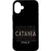 Italy born and Italian apparel Custodia per iPhone 16 Plus Vintage Catania Italia