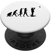 Miftees Birdwatching Tees Evoluzione del birdwatching PopSockets PopGrip Adesivo