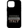 Italian born and Italy apparel Custodia per iPhone 16 Pro Max Retro Pozzuoli Italia