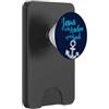 jesus spruch design Gesù Spruch glaube Anker Mut Statement cool LOL chiesa PopSockets PopWallet per MagSafe