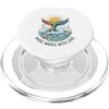 Oceanic Vibes Studio Arte del sole delle onde dell'oceano della coda della sirena dell'arcobaleno PopSockets PopGrip per MagSafe
