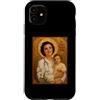 St. Gianna Beretta Molla Icon Custodia per iPhone 11 Elegante Icona Cattolica di Santa Gianna Beretta Molla